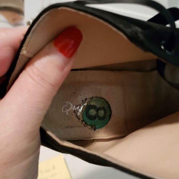 Open Toe Lace Up Short Boot Heels Booties - Used Good Condition - size 8 - Picture 3 of 8